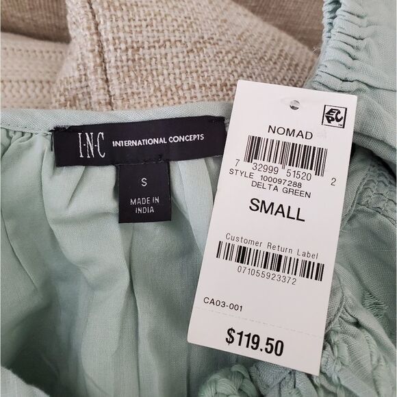 INC Tassel Tie Short Shift Dress - Picture 10 of 12